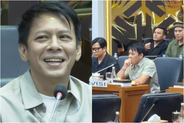Ariel Noah Nyanyi Separuh Aku di Gedung DPR, Ketua Baleg: Biar Rileks