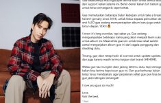 Vidi Aldiano Umumkan Hiatus Demi Pemulihan Kanker Ginjal: Butuh Istirahat