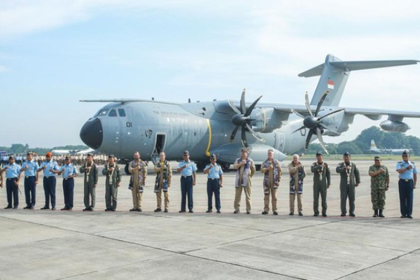 Spesifikasi Pesawat Raksasa TNI AU A400M yang Tiba di Halim, Mampu Angkut Beban Hingga 37 Ton