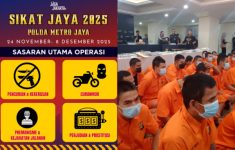 Daftar Pelanggaran yang Disasar Operasi Sikat Jaya 2025, Berlangsung 15 Hari