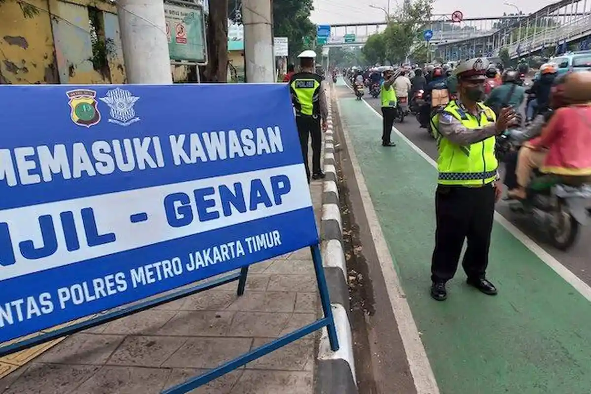 Ganjil Genap berlaku di 28 gerbang tol Jakarta (Source: TMC Polda Metro Jaya)