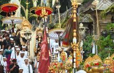 Ilustrasi Hari Raya Galungan dan Kuningan 2025 di Bali (Source: Antara)