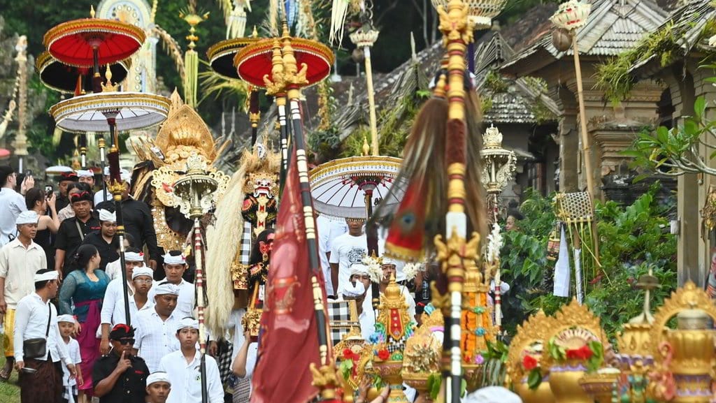 Ilustrasi Hari Raya Galungan dan Kuningan 2025 di Bali (Source: Antara)