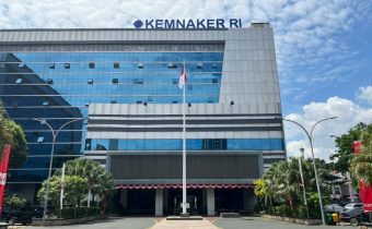 Ilustrasi gedung Kemnaker RI