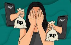 Ilustrasi pinjol (Source: Jawapos)