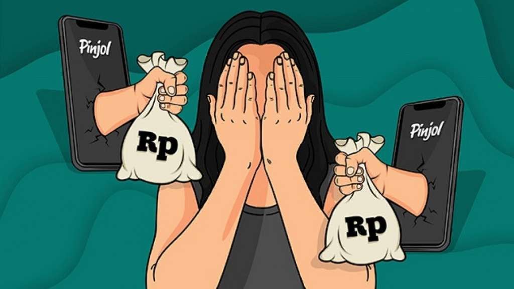 Ilustrasi pinjol (Source: Jawapos)