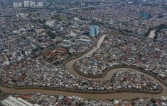 Ilustrasi sungai Ciliwung