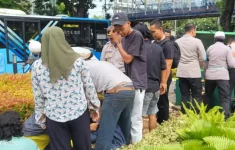 Mayat di Patung Kuda Monas (Source: X TMCPoldaMetro)