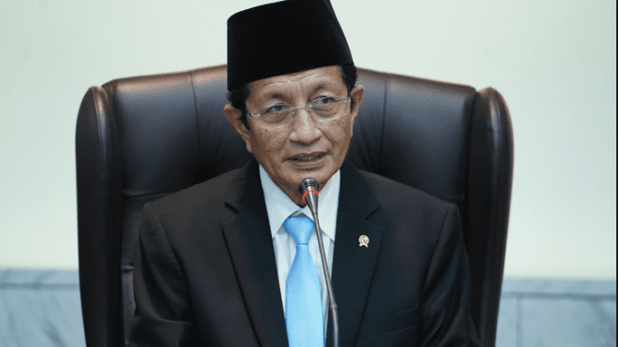 Menteri Agama, Prof Nasaruddin Umar (Source: Kemenag)