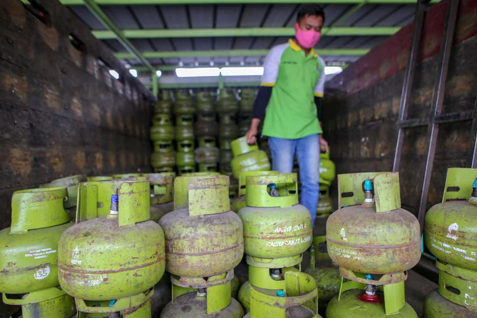 Pangkalan gas LPG 3 kg di Tangerang (Source: Kata Data)