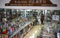 Salah satu toko buku di Kwitang (Source: Antara)
