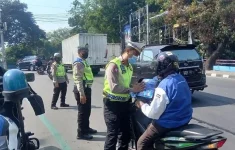 Satuan Lalu Lintas Polres Metro Tangerang Kota bersiap untuk menyelenggarakan Operasi Zebra Jaya 2025. (Source: Tribun News)