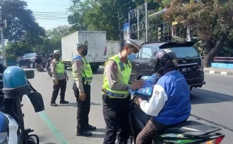 Satuan Lalu Lintas Polres Metro Tangerang Kota bersiap untuk menyelenggarakan Operasi Zebra Jaya 2025. (Source: Tribun News)