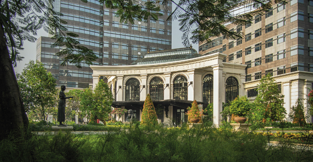 Taman yang terletak di kompleks Sampoerna Strategic Square. (Source: Sampoerna Strategic Square)