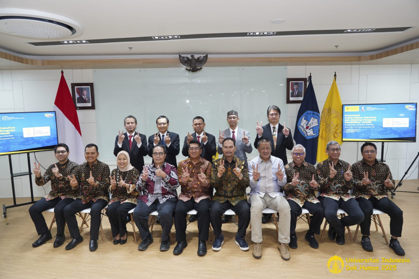 Universitas Indonesia Punya 9 Dekan Baru (Source: Humas UI)