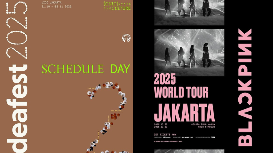 5 Event Jakarta di GBK Akhir Pekan 1-2 November 2025, Konser BLACKPINK hingga IdeaFest 3 haijakarta 1