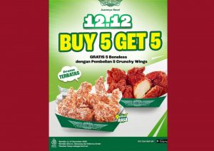 Promo 12.12 Diskon Makanan Paling Gokil, Buruan Cek Daftar Restorannya! 10 Promo 12.12 Diskon Makanan Paling Gokil, Buruan Cek Daftar Restorannya!