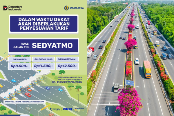 Kenaikan Tarif Tol Bandara Soekarno-Hatta Golongan II hingga V Resmi Berlaku, Segini Besaran Nominalnya