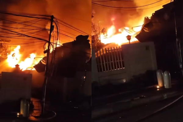 Kebakaran Toko Material di Tangerang Selatan, Diduga Korsleting Listrik