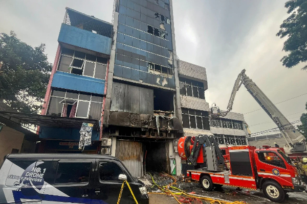 Kronologi Kebakaran Terra Drone di Jakarta Pusat: Api Berawal dari Lantai Satu, 22 Orang Jadi Korban