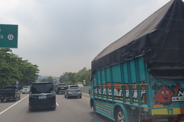Lokasi Penyekatan Truk di Tol Saat Nataru