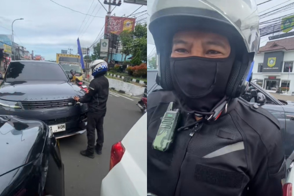 Ternyata ini Pemilik Range Rover B 1 WON, Dikawal ‘Tot Tot Wuk Wuk’ di Puncak