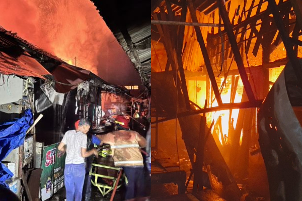 Kebakaran Pasar Lemahabang Cirebon Hanguskan Ratusan Kios, Penyebab Masih Belum Diketahui