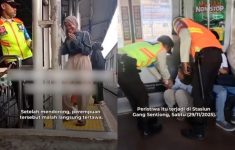 ODGJ Dorong Satpam di Stasiun Gang Sentiong hingga Nyaris Terlindas KRL, Petugas Serahkan ke Dinsos DKI