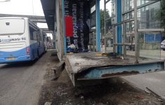 Halte Mambo di Tanjung Priok Ditabrak Truk, Ini Kondisi Terbarunya