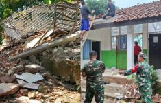 Atap SD di Bogor Rusak Gegara Angin Kencang, 4 Ruangan Kelas Tak Bisa Digunakan