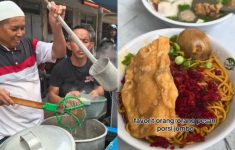 Viral! Penjual Mie Babi di Bandung Pakai Peci Bikin Heboh, Netizen: Mie Babi yang Jual Pak Haji