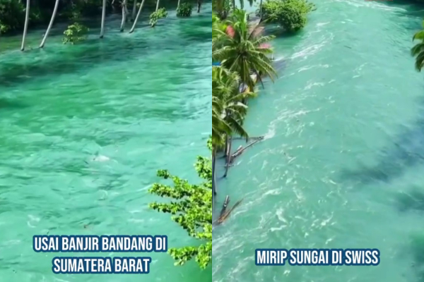Air Danau Singkarak Jernih Bak Sungai di Swiss, Netizen: Tuhan Nyindir Kita