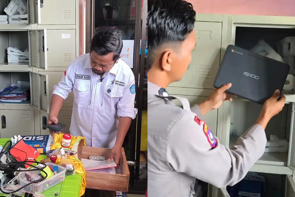 Kronologi SD di Sulawesi Barat Disatroni Pencuri, 10 Chromebook Raib