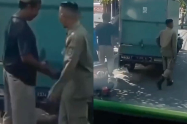 Viral! Anggota Satpol PP Diduga Pungli di Kenjeran, Kepala Satpol PP Kota Surabaya: Video Lama
