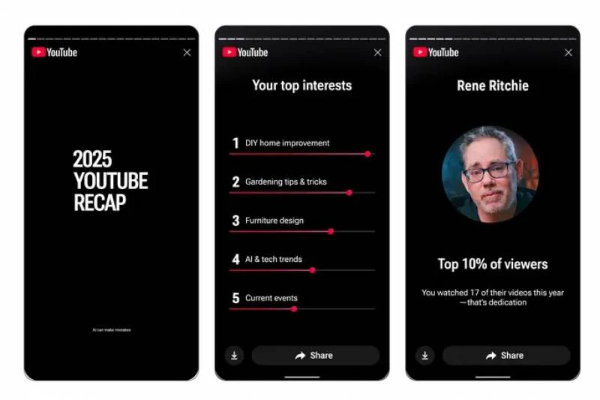 Cara Membuat Youtube Recap 2025 Lewat Aplikasi dan Browser, Ternyata Mirip Spotify Wrapped!