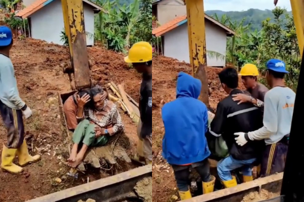 Tragis! Lansia Asal Bandung Diangkat Eskavator Saat Pergi Berobat ke Bidan, Ini Faktanya