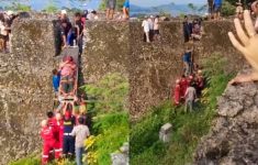 Wanita Jatuh dari Benteng Keraton Buton Ketinggian 6 Meter Saat Swafoto, Korban Alami Patah Tulang