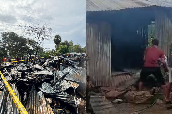 Perumahan di Labuan Bajo Terbakar, Petugas Sulit Padamkan Api Gegara Angin Kencang