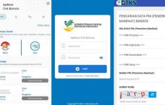 Ilustrasi laman cek bansos Desember pakai NIK KTP. (Source: aplikasi dan situs cek bansos)