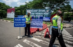 Ilustrasi jalan ganjil genap (Source: Astra Daihatsu)