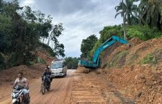Ilustrasi jalan yang sudah dapat di akses. (Source: Kementerian PU)