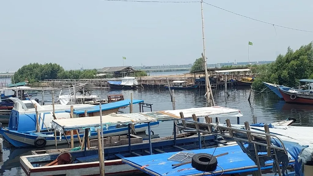 Ilustrasi kampung nelayan Pasiran Jakarta Utara (Source: Tirto)