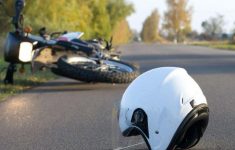 Ilustrasi kecelakaan motor