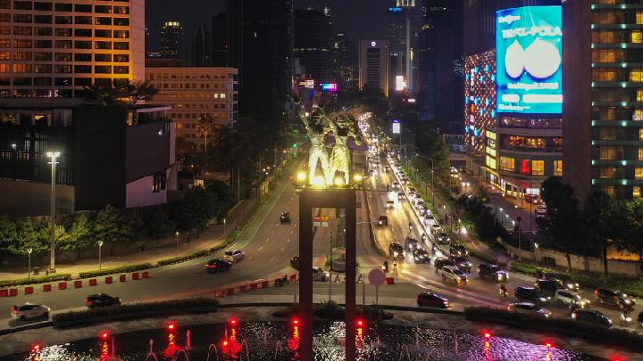 Daftar 33 Jalan Ditutup Sementara Saat Perayaan Malam Tahun Baru 2026 di Jakarta, Beserta Rekayasa Lalu Lintas