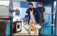 Kepala BNN RI, Komjen Pol Suyudi Ario Seto memimpin untuk musnahkan narkotika di Tanjung Priok, Jakarta Utara (17/12/2025). (Source: Tribun News)
