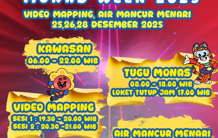 Monas Week 2025 di Jakarta