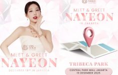 Free! Meet and Greet Nayeon TWICE UBS Gold Digelar di Tribeca Park Central Park Mall Jakarta