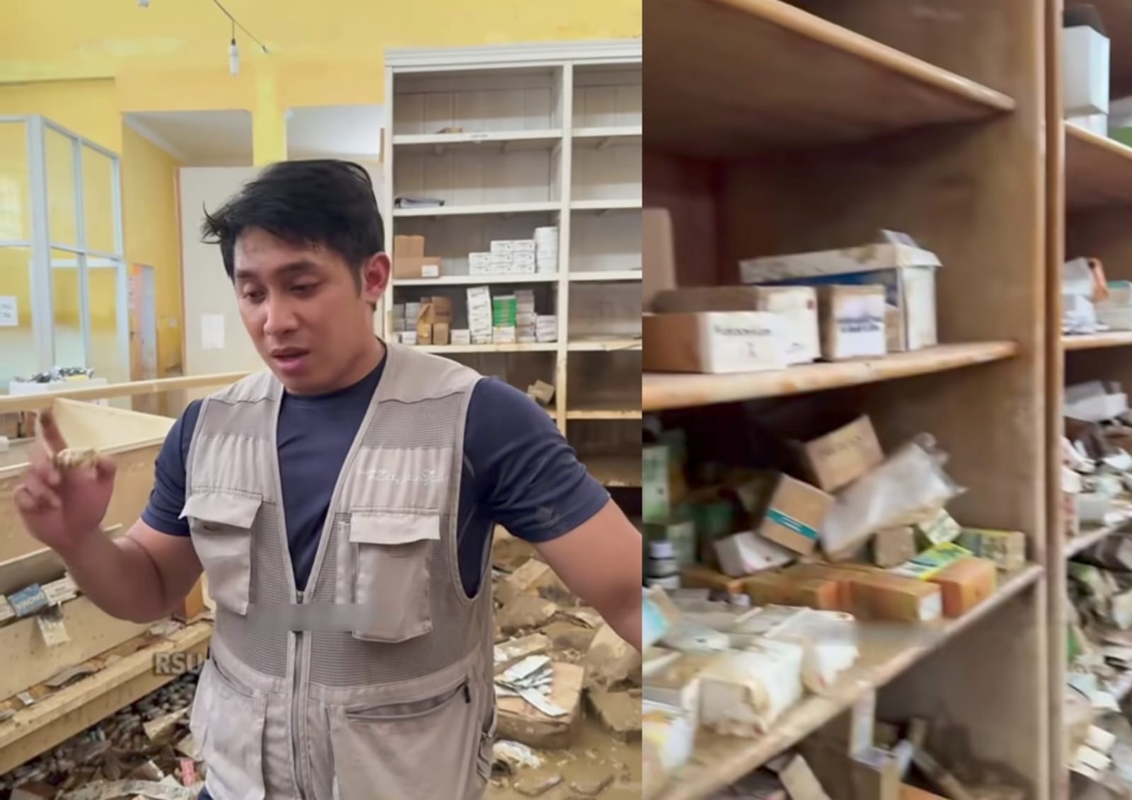 Tangis Pecah, Seorang Relawan Medis RSUD Aceh Tamiang Lumpuh Penuh Lumpur