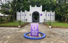 Tugu Titik Nol Kabupaten Tangerang. (Source: Kompas)