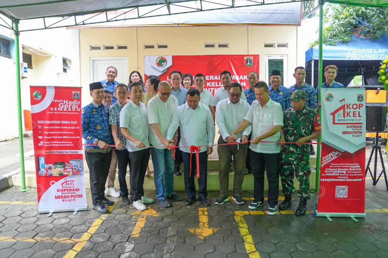 Wali Kota Jakarta Utara Resmikan Gerai Sembako KKMP Pluit untuk Peningkatan Ekonomi dan Kesejahteraan Masyarakat